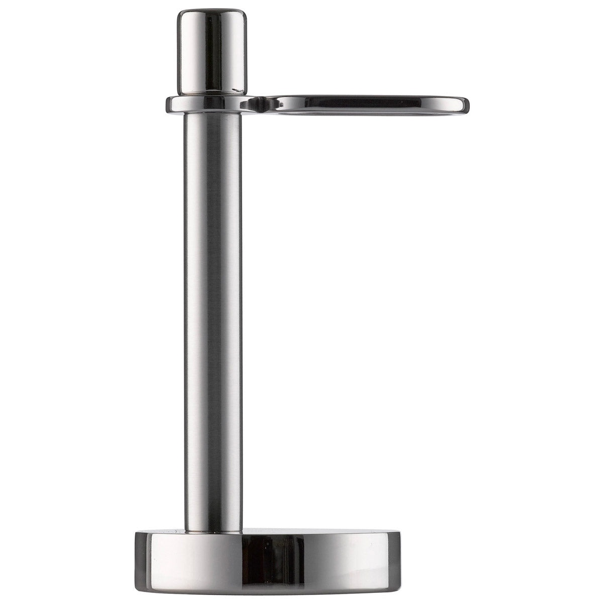 118HRL PILS: Shaving stand for razors, stainless steel polished / matte