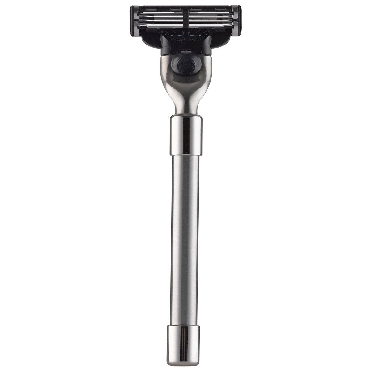 118ML PILS: Rasierer für Gillette Mach3 Klingen, Edelstahl poliert / mattiert