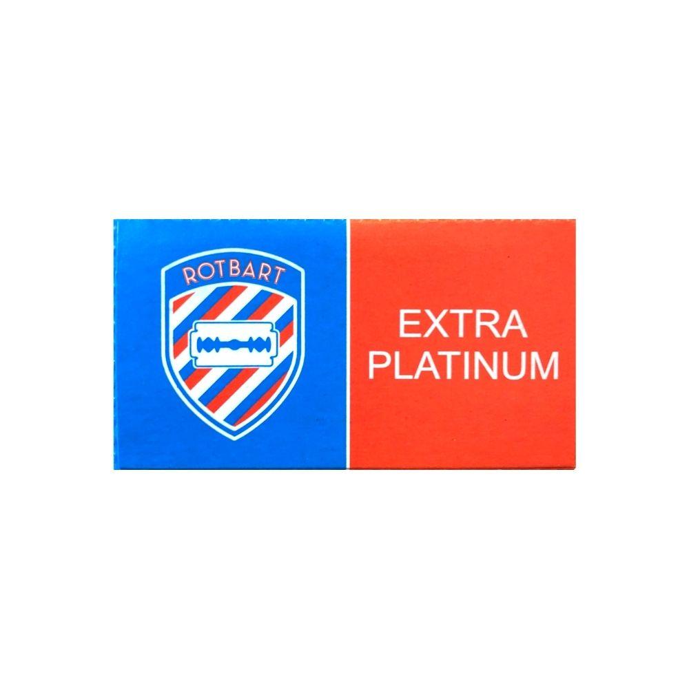 Rotbart Extra Platinum - Double Edge Rasierklingen (5 Stk.)