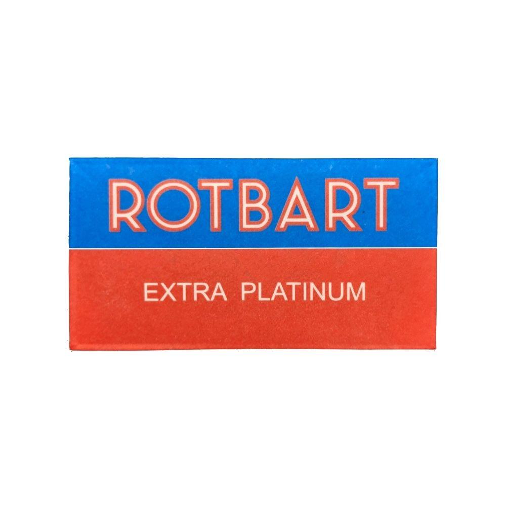 Rotbart Extra Platinum - Double Edge Rasierklingen (5 Stk.)