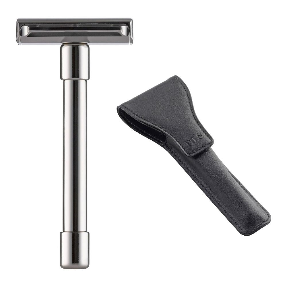 SET #1: Shaver of your choice + leather case