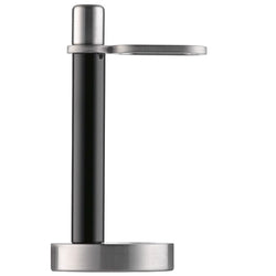 104HRE PILS: Shaving Stand for razors, Plexiglass black / stainless steel matted                                
