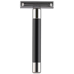 104NL PILS: Safety Razor, razor for classic razor blades, Plexiglass black/stainless Steel polished                                
