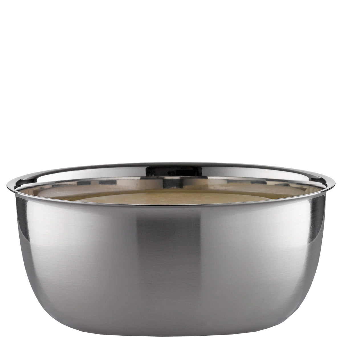 204 PILS: Stainless steel bowl matted with PILS shaving soap 100g