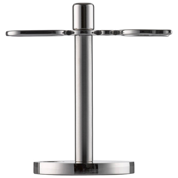 318RL PILS: shaving stand for brushes and razors, stainless steel polished / matted