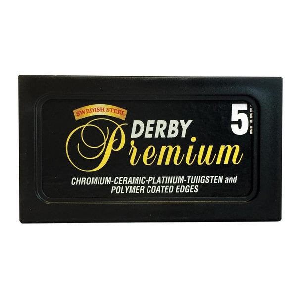Derby Premium Double Edge Blades - Razor blades (5 pcs.)