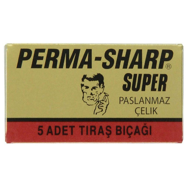 Perma-Sharp Super Double Edge Rasierklingen (5 Stk.)