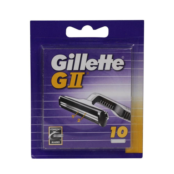 Gillette GII Rasierklingen (10 Stk.)
