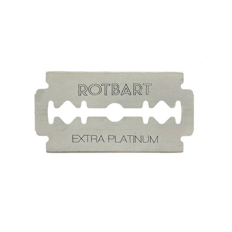 Rotbart Extra Platinum - Double Edge Rasierklingen (5 Stk.)